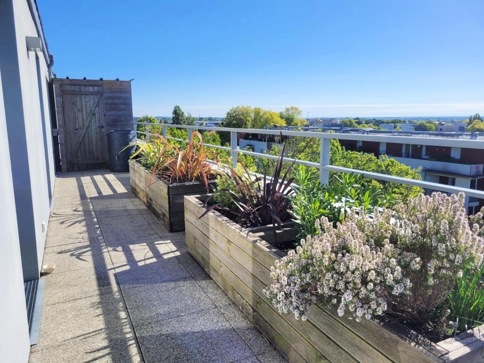 Le Nid : Rooftop Moderne Surplombant La Ville 南特 外观 照片